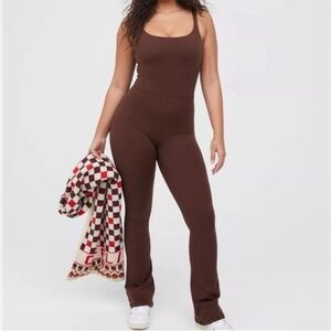 Aerie Offline Brown Women's Jumpsuit